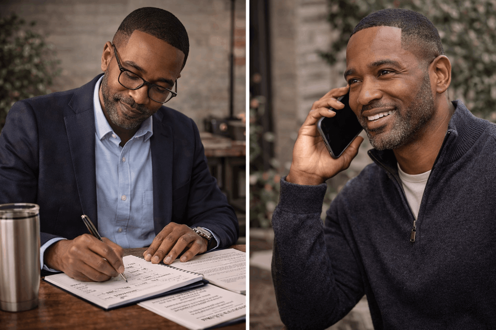 Professional building momentum through outreach and conversations.