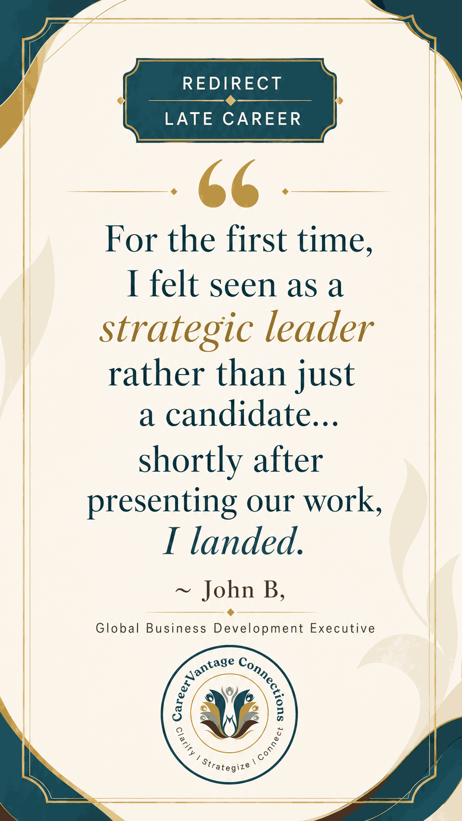 CareerVantage Connections LinkedIn post image 3